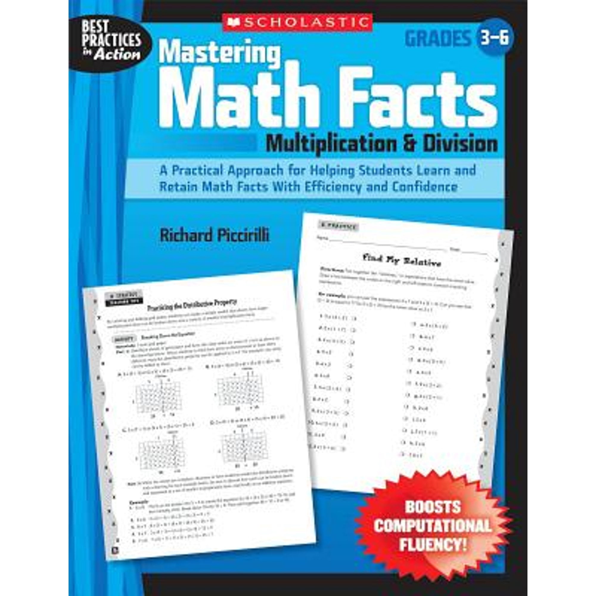 Pre-Owned Mastering Math Facts: Multiplication & Division: A Practical ...