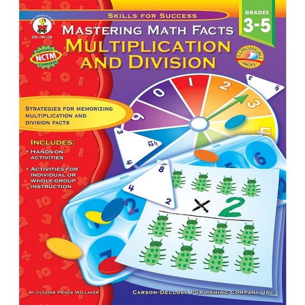 Mastering Math Facts Resource Book Grade 35 Paperback