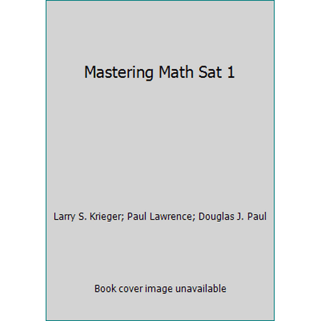 Mastering Math Sat 1, Used [Paperback]