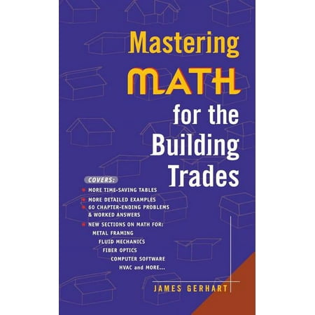 Mastering Math for the Building Trades (Paperback)