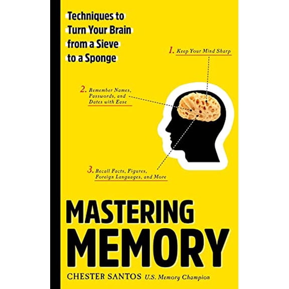 Pre-Owned Mastering Memory: Techniques to Turn Your Brain from a Sieve to a Sponge (Paperback) 1454920807 9781454920809