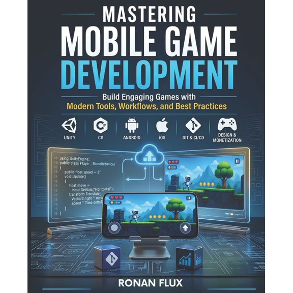 Mastering Mobile Game Development: Build Engaging Games with Modern Tools, Workflows, and Best Practices, (Paperback)
