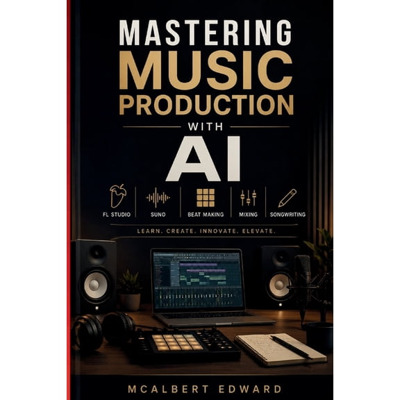 Mastering Music Production with AI: FL Studio, Suno, Beat Making, Mixing and Songwriting, (Paperback)
