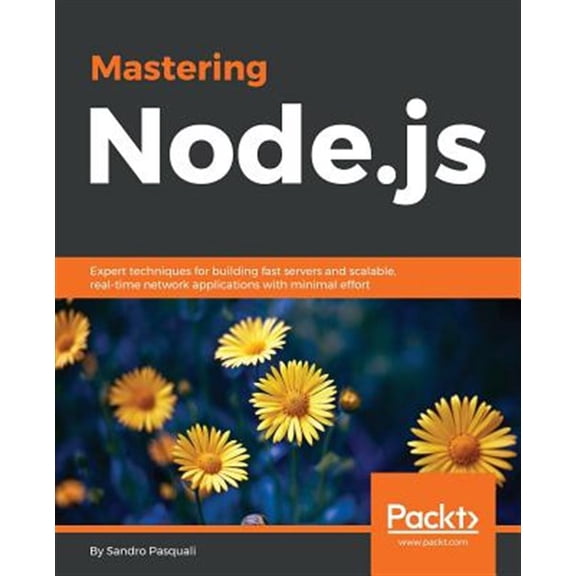 Pre-Owned Mastering Node.js: Expert techniques for building fast servers and scalable, real-time network applications with minimal effort (Community Experience Distilled) Paperback