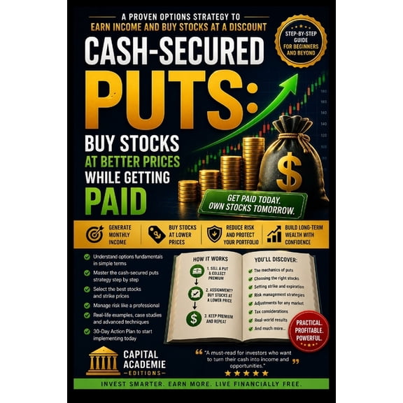 Mastering Options Trading: The Complete Cash-Secured Puts: Buy Stocks at Better Prices While Getting Paid: Get paid while waiting to buy great stocks at the pri, Book 3, (Paperback)