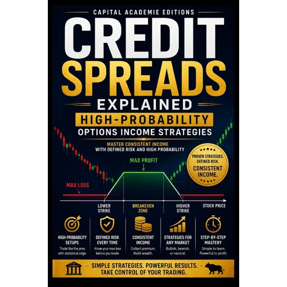 Mastering Options Trading: The Complete Credit Spreads Explained: High-Probability Options Income Strategies: Master high-probability options income strategies , Book 4, (Paperback)