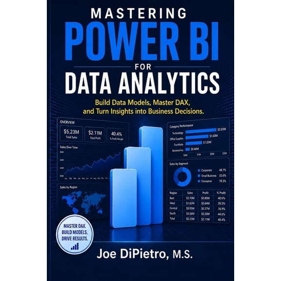 Mastering Power BI for Data Analytics: Build Data Models, Master DAX, and Turn Insights into Business Decisions, (Paperback)