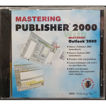 Mastering Publisher 2000 Training CD - use this to learn before you upgrade