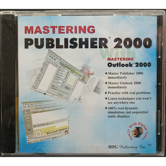 Mastering Publisher 2000 Training CD - use this to learn before you upgrade
