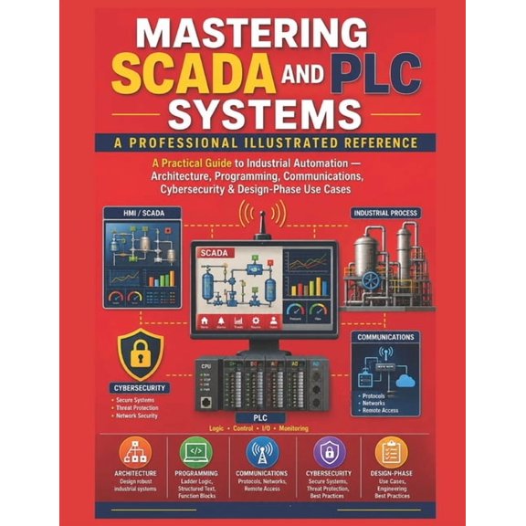 Mastering SCADA and PLC Systems - A PROFESSIONAL ILLUSTRATED REFERENCE: A Practical Guide to Industrial Automation - Arc, (Paperback)