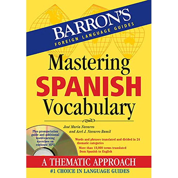 Pre-Owned Mastering Spanish Vocabulary with Online Audio (Paperback) 1438071558 9781438071558
