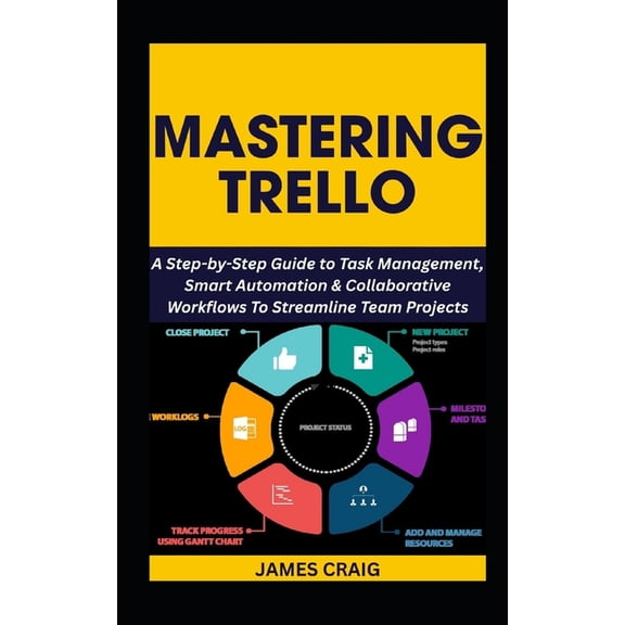 Mastering Trello: A Step-by-Step Guide to Task Management, Smart Automation & Collaborative Workflows To Streamline , (Paperback)