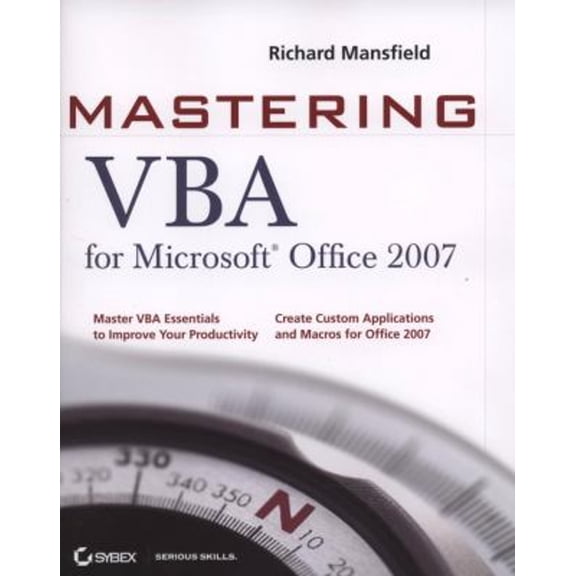 Pre-Owned Mastering VBA for Microsoft Office 2007 (Paperback) 0470279591 9780470279595