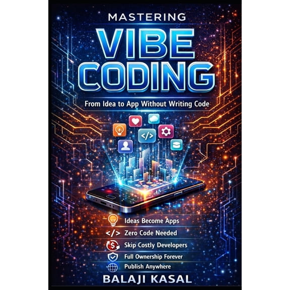 Simple New Tech Mastering Vibe Coding: From Idea to App Without Writing Code, Book 1, (Paperback)