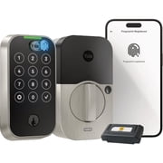 Masterlock Yale 153539 2.38 x 2.75 in. Yale Assure Lock 2 Touch Series Keypad with Wi-Fi, Satin Nickel