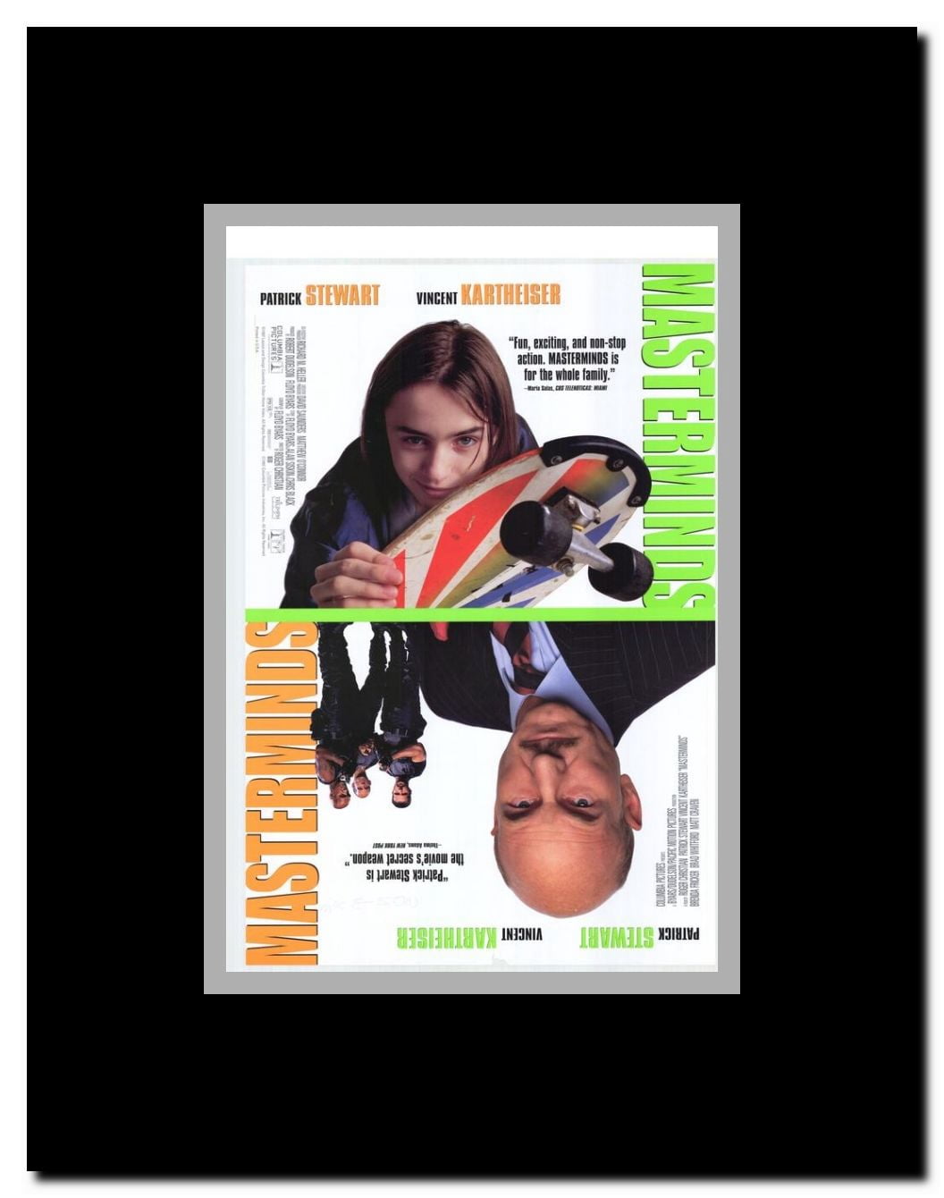 Masterminds Framed Movie Poster