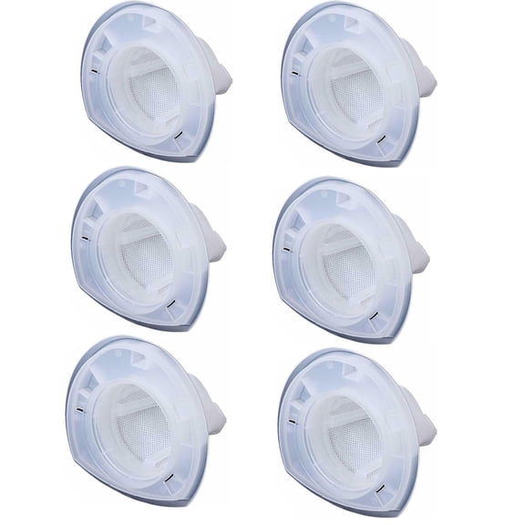 Masterpart 6 Pack Generic Filters Compatible with Black & Decker VF110 filter. Compatible With Models CHV1410L CHV9610 CHV1210 CHV1510 CHV1410 CHV1410B BDH2000L, 90558113-01