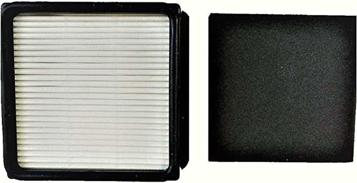 Masterpart Compatible F66 HEPA Filter and Foam Filter Set designed for