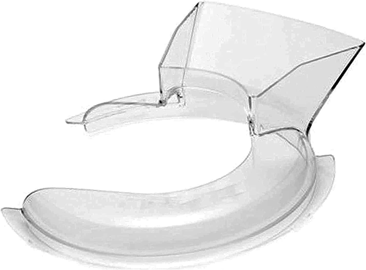 Masterpart Pouring Shield for Kitchenaid 4-1/2 and 5-Quart Stand