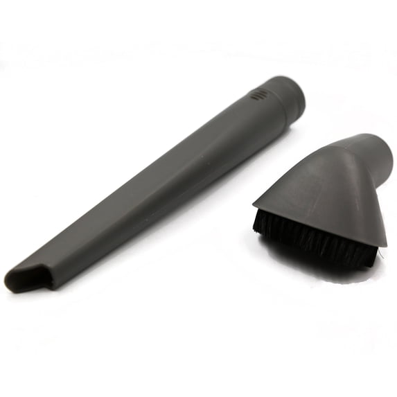 Masterpart Vacuum Cleaner Crevice Tool and Dust Brush Compatible with Shark Navigator Lift-Away Vacuum Cleaner Models NV350, NV352, NV355, NV356E, Generic For Shark Part No.112FFJ