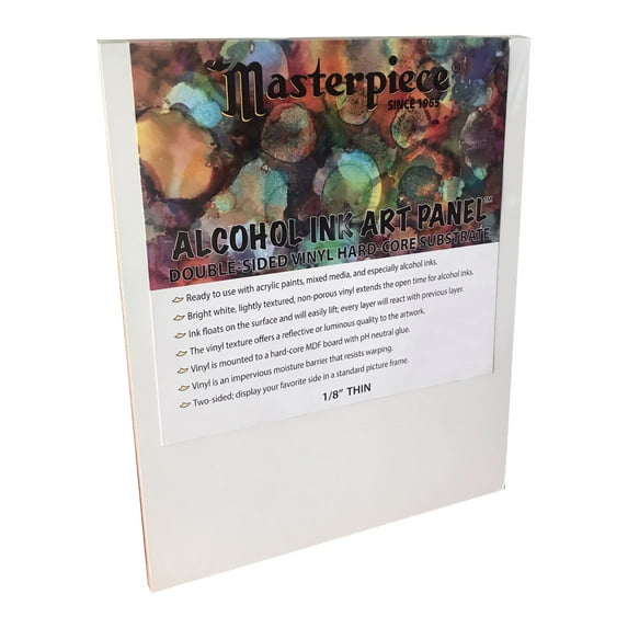 Masterpiece Alcohol Ink Art Panel, 5 in x 5 in, 3/Pkg.
