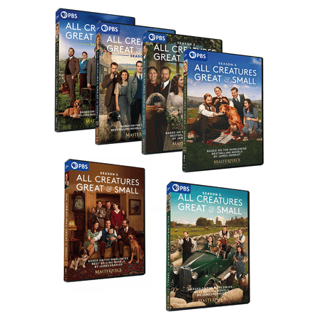 Masterpiece All Creatures Great and Small Complete Series Seasons 1-6(DVD)