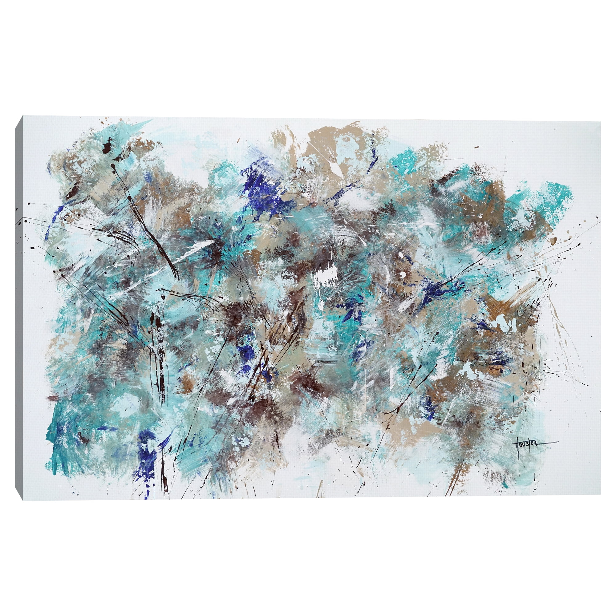 Masterpiece Art Gallery Abstract Painting, 24" x 36"