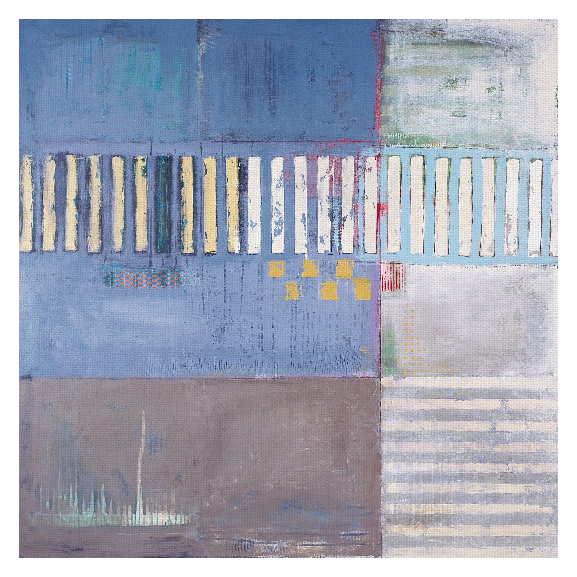 Free Shipping! Masterpiece Art Gallery Balance Rectangular Abstract ...