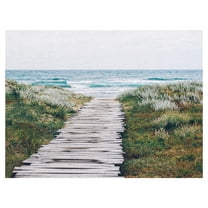 Masterpiece Art Gallery Beach Path By Aleksandra Boguslawska Canvas Art Print 18" x 24"