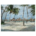 thumbnail image 1 of Masterpiece Art Gallery Beach Walk Palm Trees by Studio Arts Canvas Art Print, 1 of 2