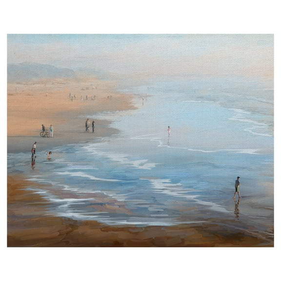 Masterpiece Art Gallery Beach Weekend by Studio Arts Canvas Art Print 22" x 28"