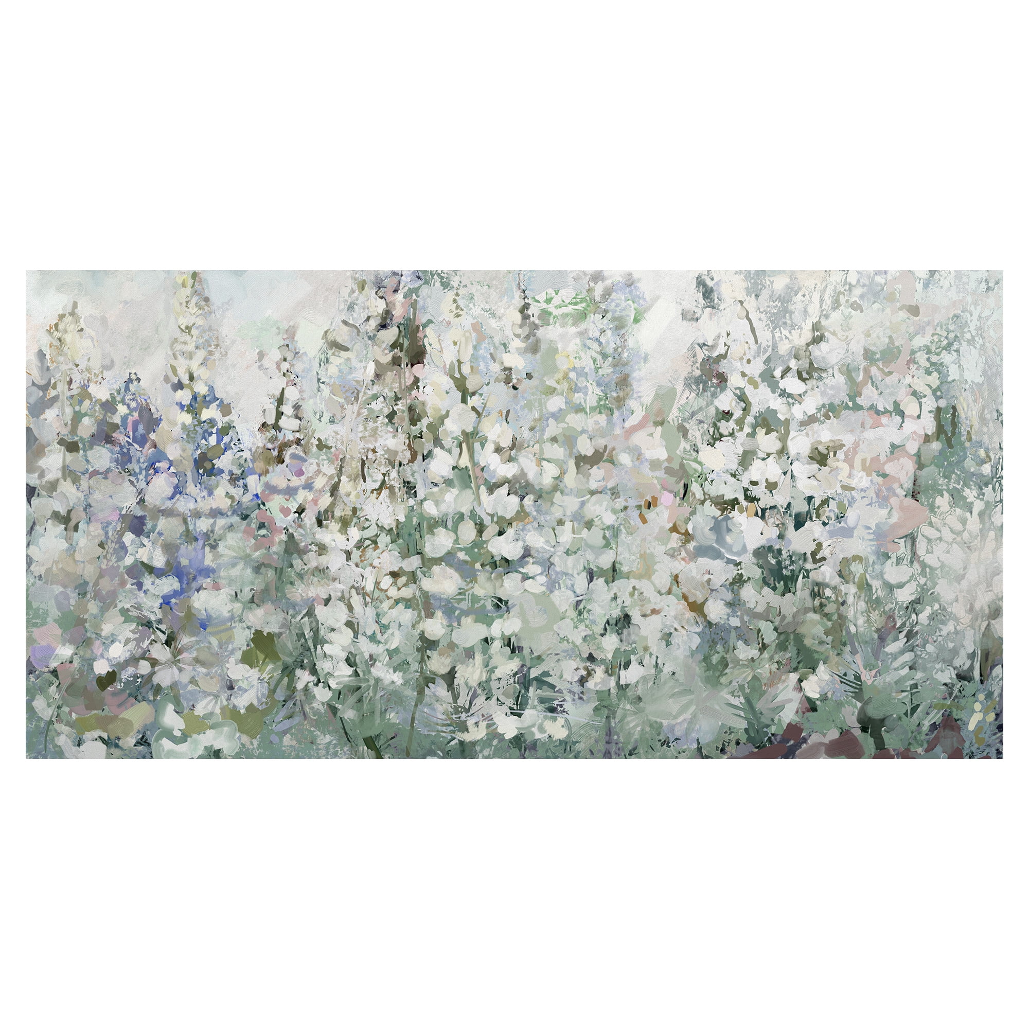 Masterpiece Art Gallery Belles Fleurs Wildflowers by Studio Arts Canvas Art Print 27" x 54"