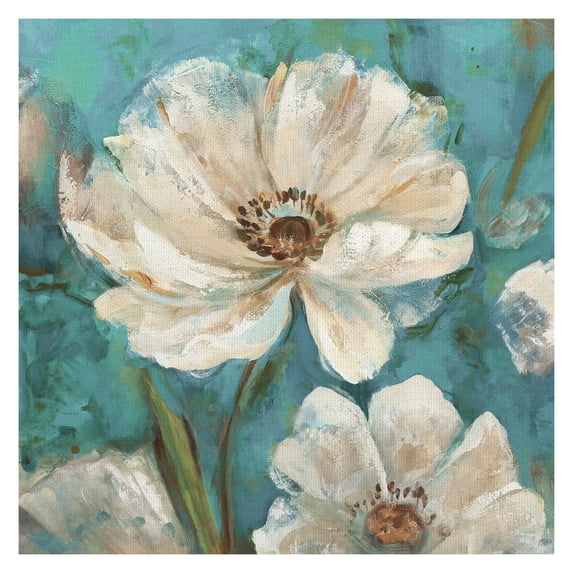 Masterpiece Art Gallery Bellissimo Square II Soft Anemone By Sandy Doonan Canvas Art Print 20" x 20"