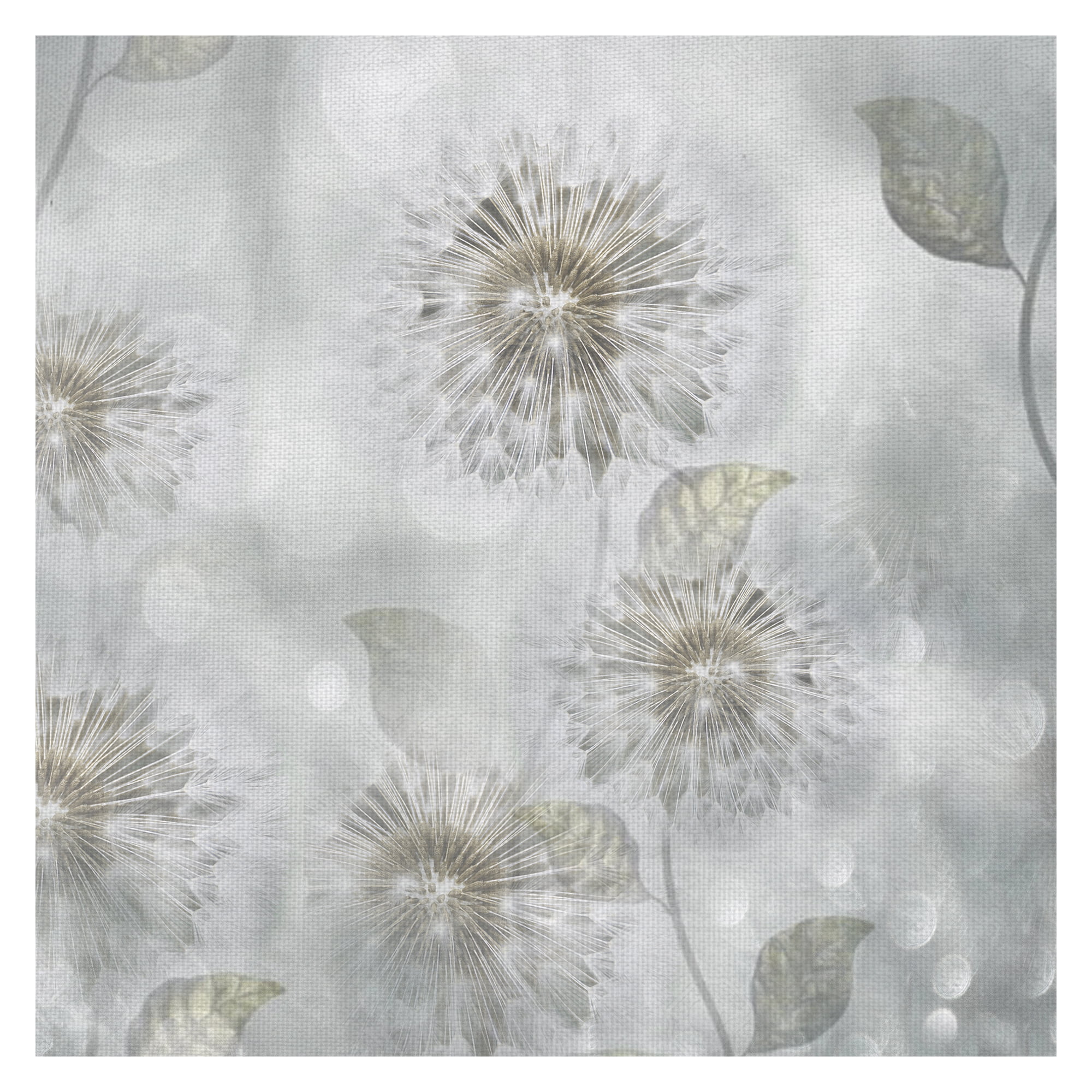 Masterpiece Art Gallery Blowing Dandelion Wishes II by Irene Weisz Canvas Art Print 24" x 24"