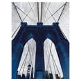 thumbnail image 1 of Masterpiece Art Gallery Brooklyn Bridge Blue by GI Artlab Canvas Art Print 30" x 40", 1 of 4