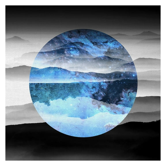 Masterpiece Art Gallery Celestial Landscape I by The Studio Canvas Art Print 24" x 24"