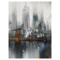 thumbnail image 1 of Masterpiece Art Gallery Cityscape NYC by Willowbrook Fine Art Canvas Art Print 30" x 40", 1 of 4
