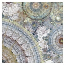 Masterpiece Art Gallery Clockworks II Abstract By James Burghardt Canvas Art Print 20" x 20"