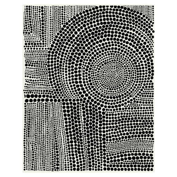 Masterpiece Art Gallery Clustered Dots B Abstract By Natasha Marie Canvas Art Print 22" x 28"