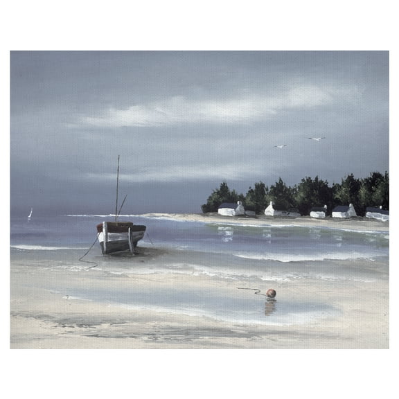 Masterpiece Art Gallery Coastal Inlet I Soft by Frederic Flanet Canvas Art Print