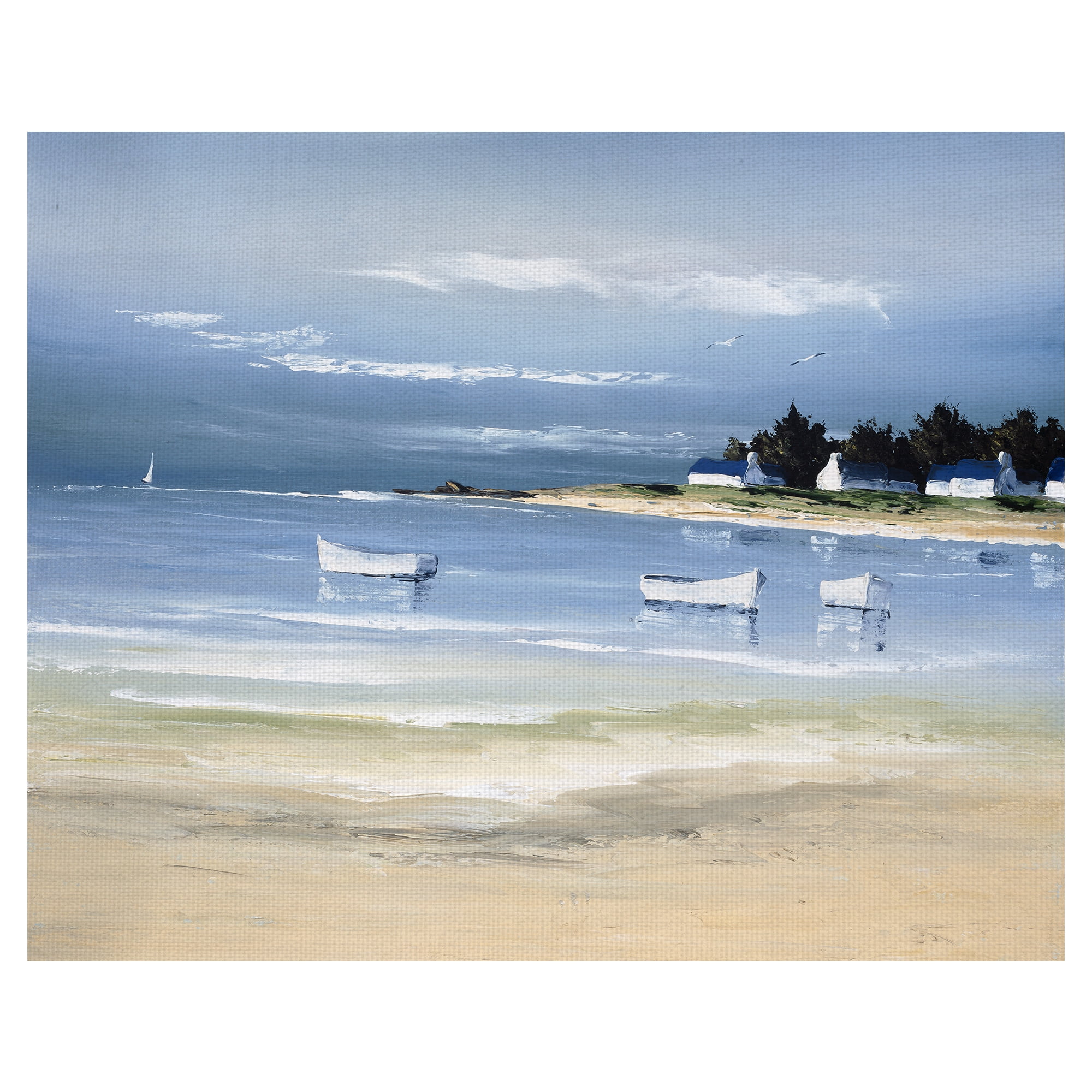 Masterpiece Art Gallery Coastal Inlet II by Frederic Flanet Canvas Art Print 22" x 28"
