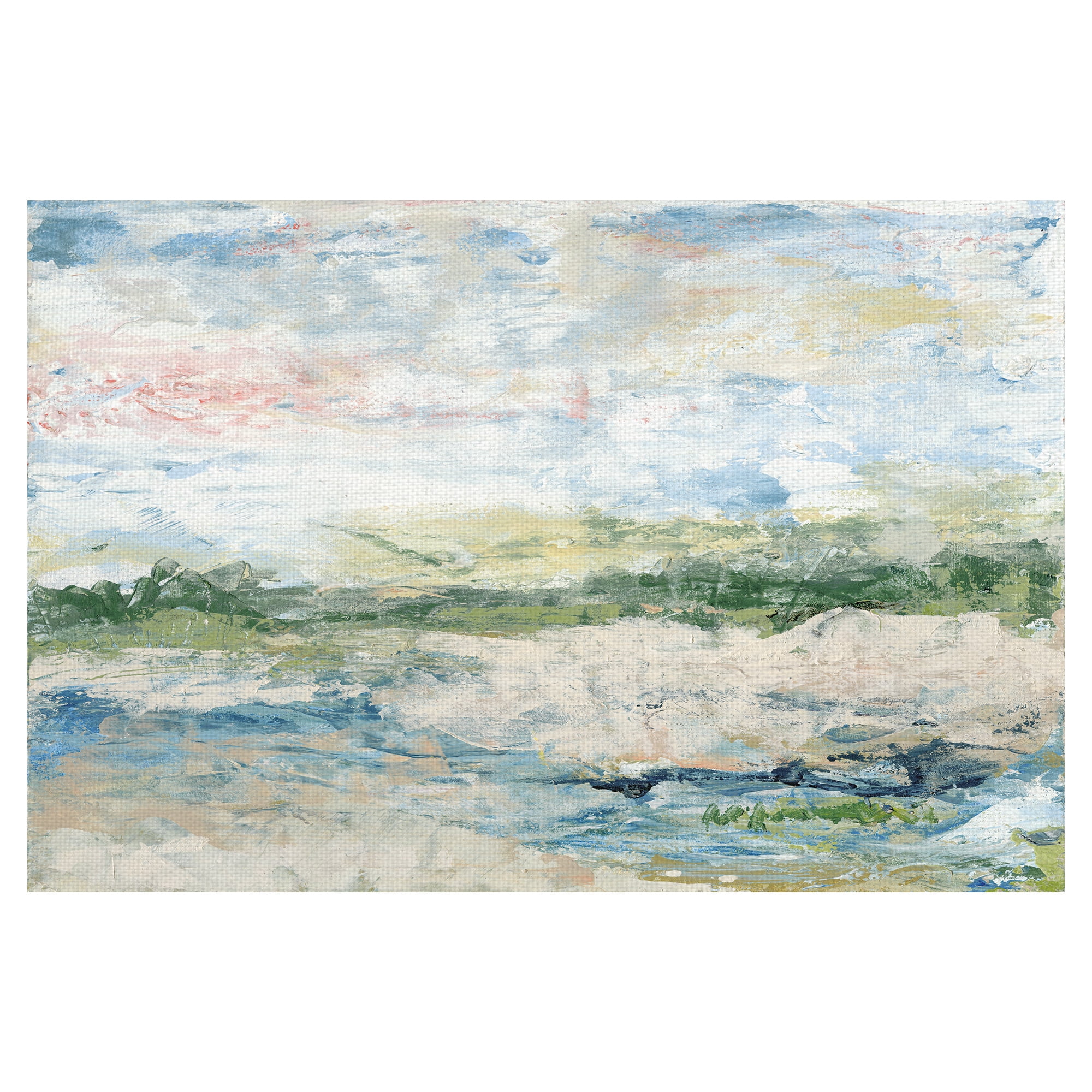 Masterpiece Art Gallery Coastal Seascape 6 By Kyle Goderwis Canvas Art Print 24" x 36"