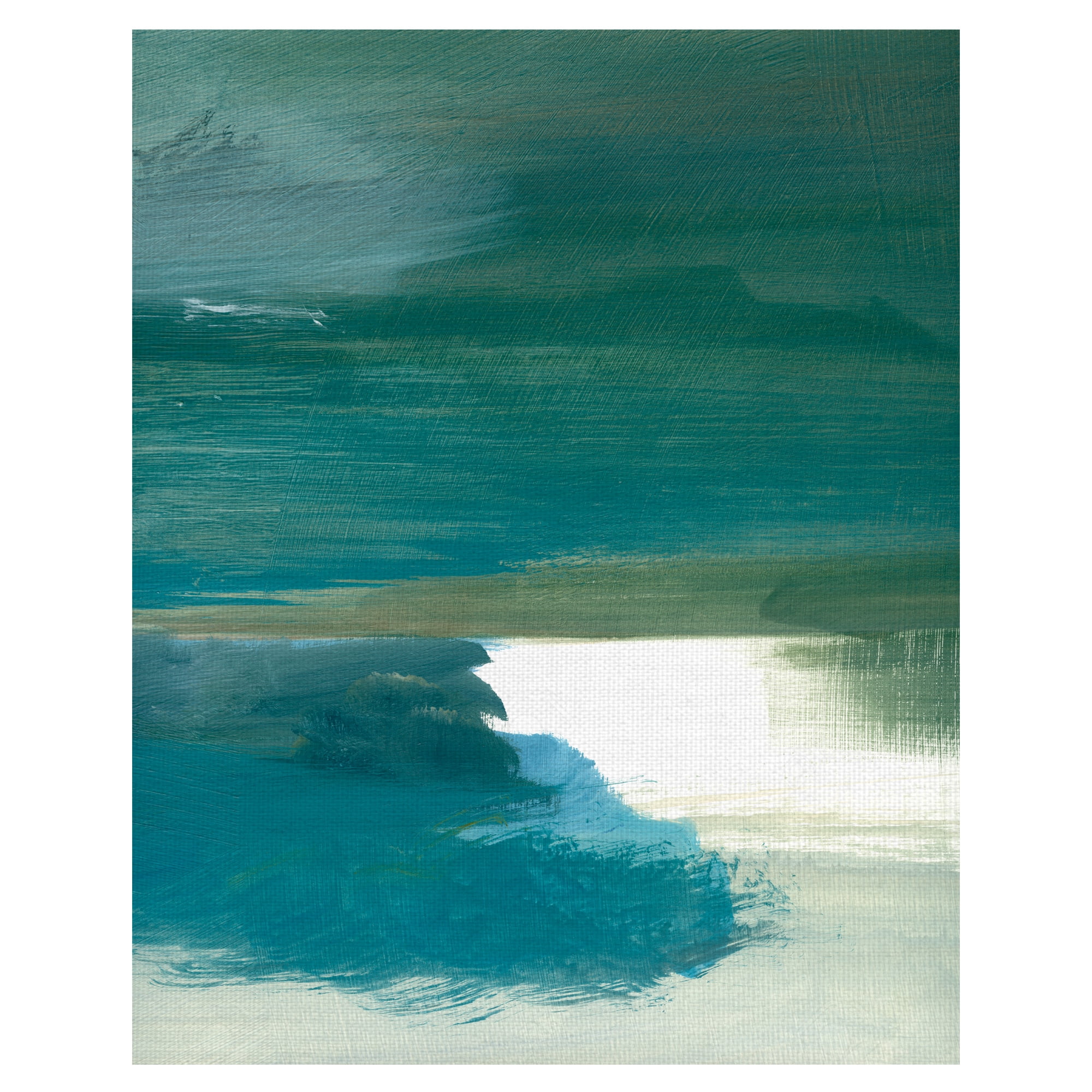 Masterpiece Art Gallery Coastal Seascape Bold C by Studio Arts Canvas Art Print 22" x 28"