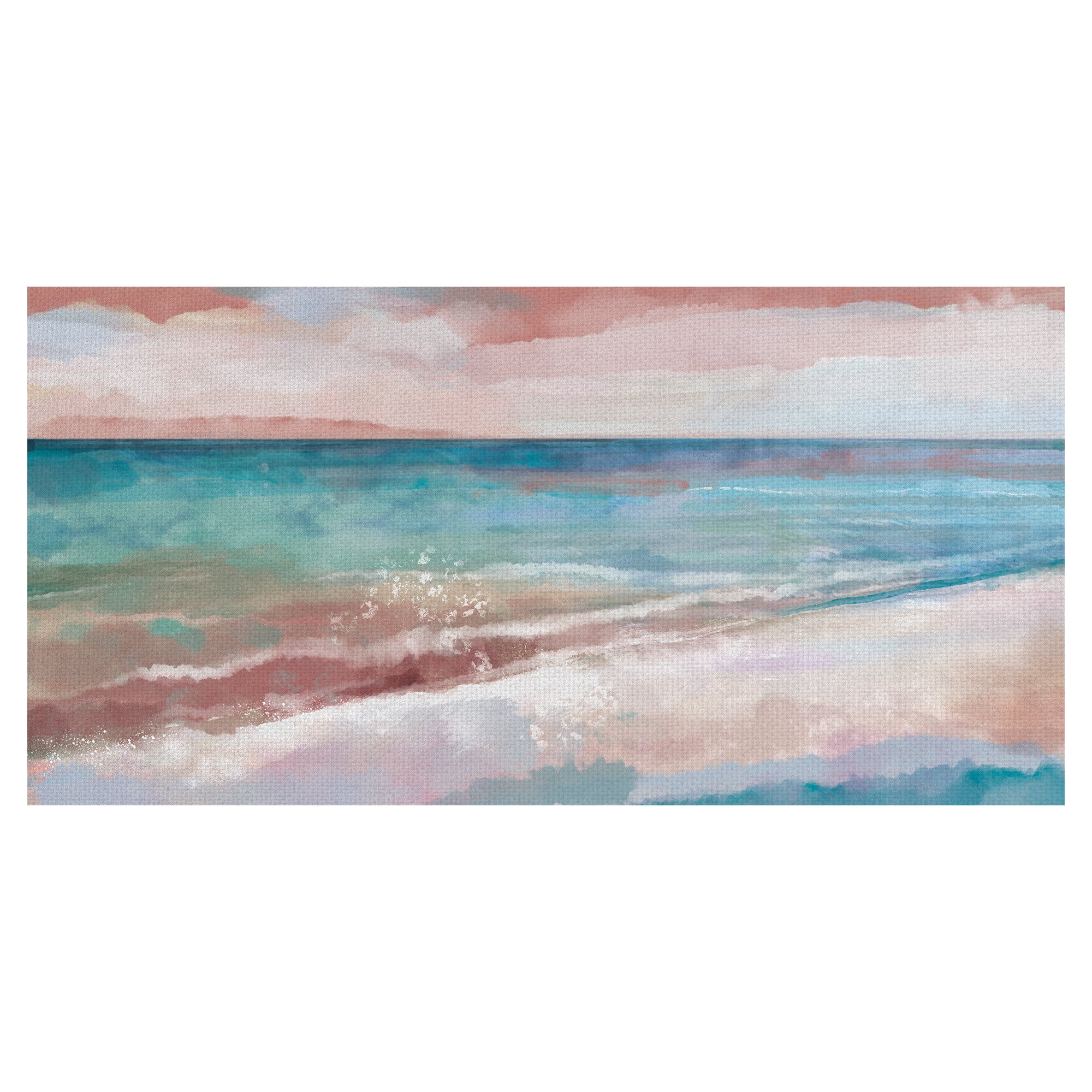Masterpiece Art Gallery Coastal View by Studio Arts Canvas Art Print 17" x 34"