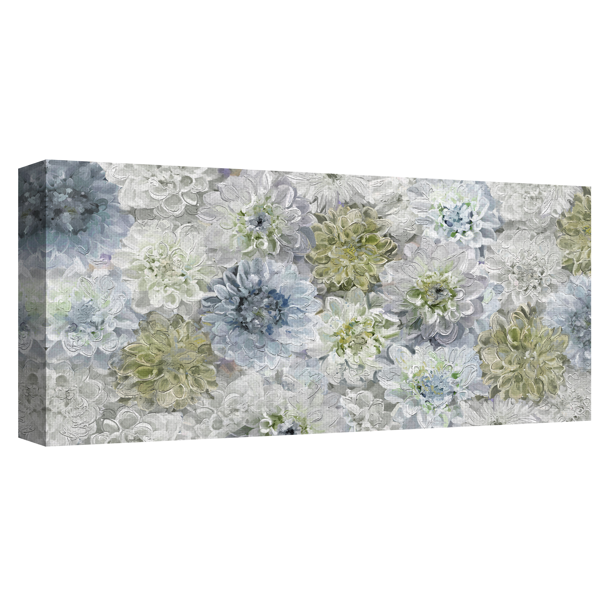 Masterpiece Art Gallery Dahlia Dreams Soft Garden by Studio Arts Canvas Art Print