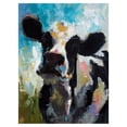 thumbnail image 1 of Masterpiece Art Gallery Daisy The Cow By Cari Humphry Canvas Art Print 18" x 24", 1 of 4