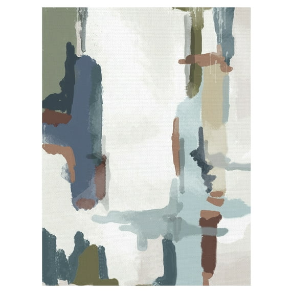 Masterpiece Art Gallery Deconstructed Landscape 1 Light Abstract by Jan Weiss Canvas Art Print