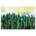 thumbnail image 1 of Masterpiece Art Gallery Desert Colors Cactus And Sky By Studio Arts Canvas Art Print 24" x 36", 1 of 2