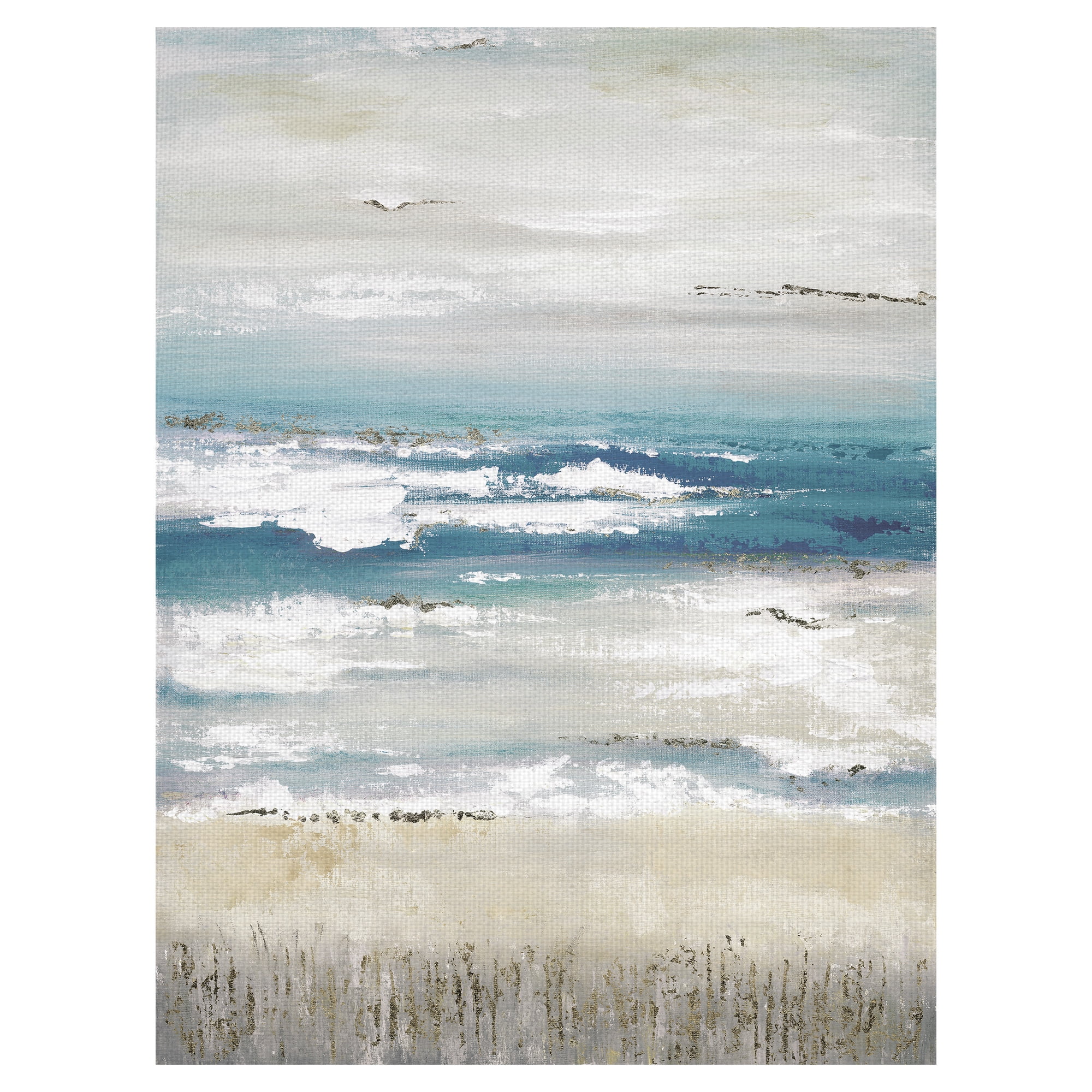 Masterpiece Art Gallery Distant Horizon Light On The Coast By Tava Studios Canvas Art Print 30" x 40"
