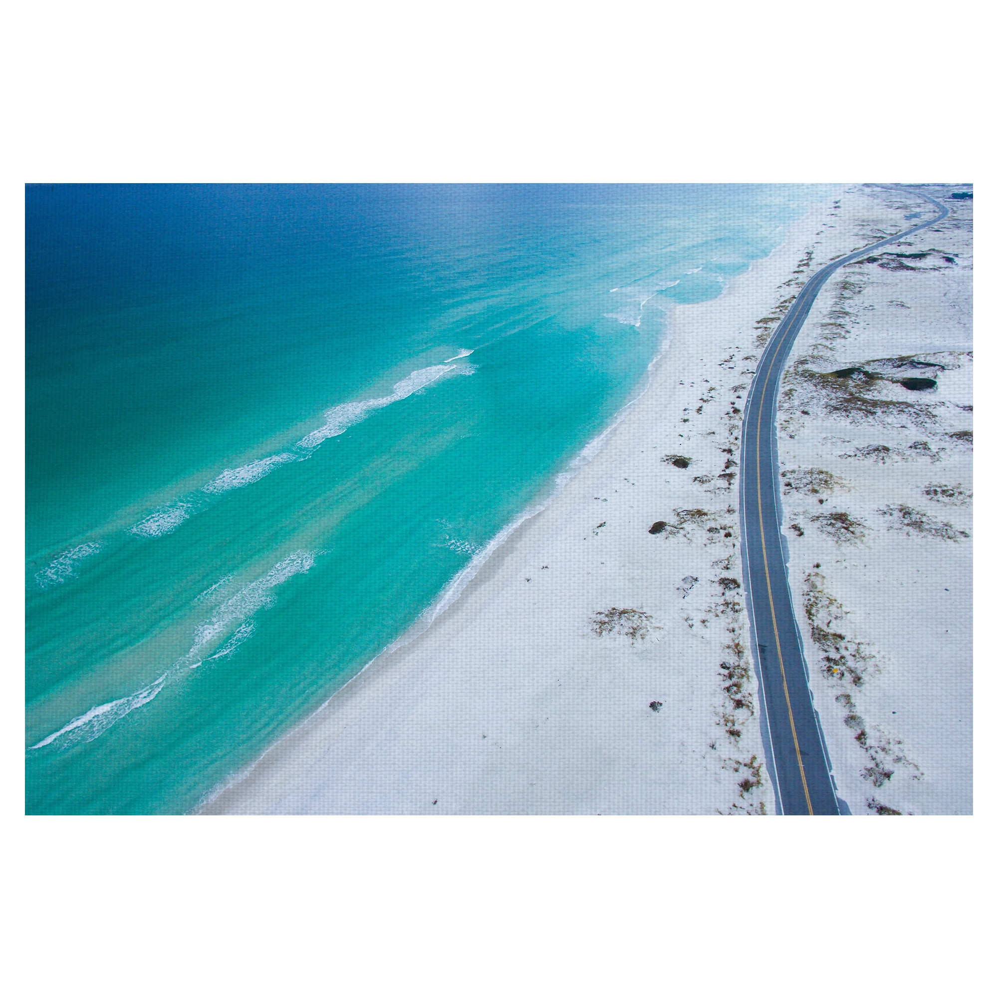 Masterpiece Art Gallery Dream Drive Bird's Eye View By Aaron Burden Canvas Art Print 24" x 36"
